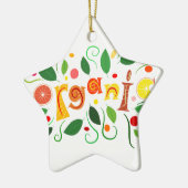 Floramentina - Bio Kunst Keramik Ornament (Links)