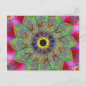 Floramoeba Gold Postkarte (Vorderseite)