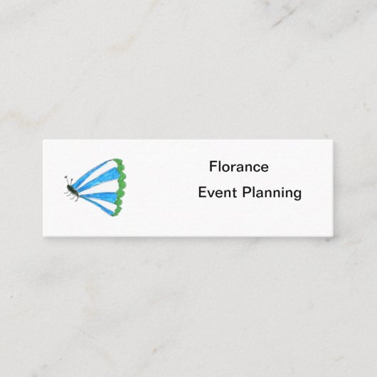 Florance Mini Business Card Visitenkarte (Vorderseite)