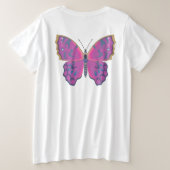 Floratopie Große Größe T-Shirt (Design Rückseite)