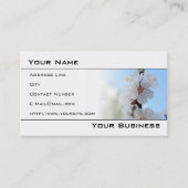 Floreal Elegante Business Card Visitenkarte (Vorderseite)