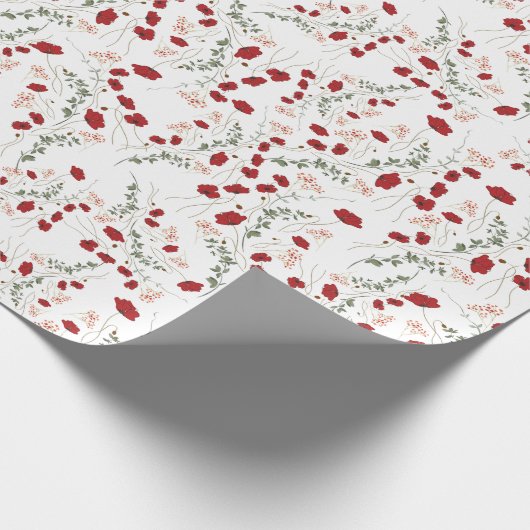 Floreal Wrapping Paper Geschenkpapier (Ecke)