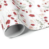 Floreal Wrapping Paper Geschenkpapier (Rolleneckpunkt)