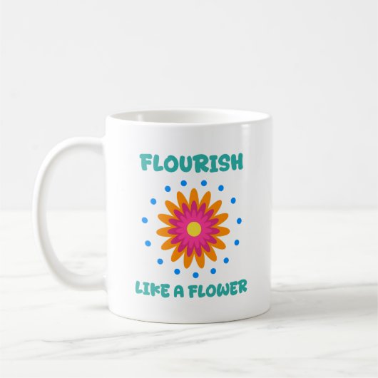 Florece como una flor kaffeetasse (Links)