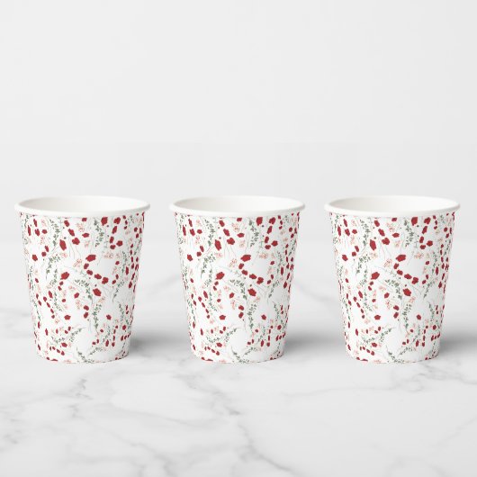 Florele Paper Cups Pappbecher (Multi)