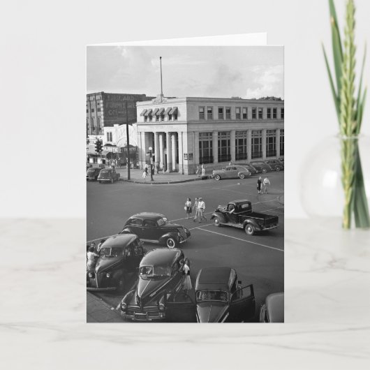 Florence Alabama: 1942 Karte (Vorderseite)