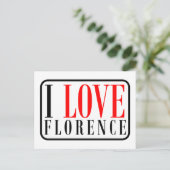 Florence Alabama Postkarte (Stehend Vorderseite)