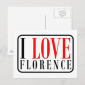 Florence Alabama Postkarte (Vorne/Hinten)