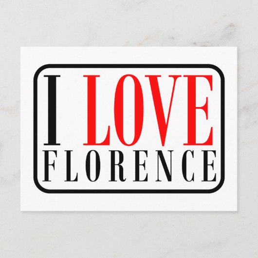 Florence Alabama Postkarte (Vorderseite)