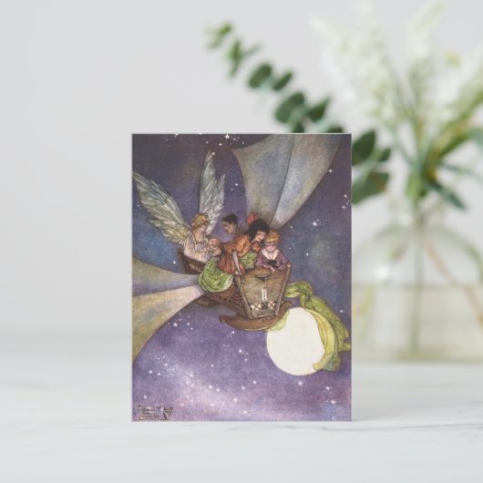 Florence Anderson Hoch über der Stadt Postkarte (Stehend Vorderseite)