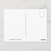 Florence Anderson Hoch über der Stadt Postkarte (Rückseite)