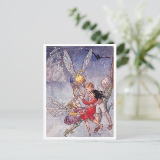 Florence Anderson schaut nicht nach ein bisschen F Postkarte (Stehend Vorderseite)