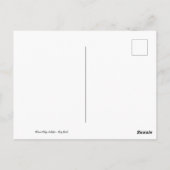 Florence Anderson schaut nicht nach ein bisschen F Postkarte (Rückseite)