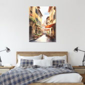 Florence Aquarellkunst Leinwanddruck (Insitu (Schlafzimmer))