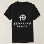 Florence Black Classic T - Shirt (Design vorne)
