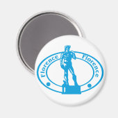 Florence Briefmarke Magnet (Vorderseite/Rückseite)