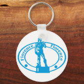 Florence Briefmarke Schlüsselanhänger (Vorderseite)