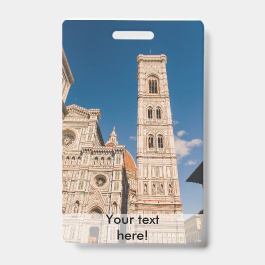 Florence Cathedral Ausweis (Vorderseite)