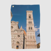 Florence Cathedral Golfhandtuch (Vorderseite)
