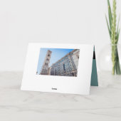 Florence Cathedral Karte (Rückseite)