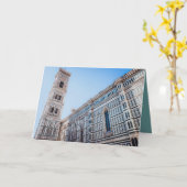 Florence Cathedral Karte (Gelbe Blume)