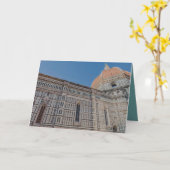 Florence Cathedral Karte (Gelbe Blume)