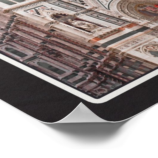 Florence Cathedral Poster (Ecke)