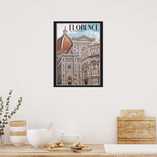 Florence Cathedral Poster (Küche)