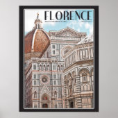 Florence Cathedral Poster (Vorne)