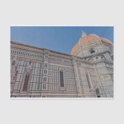 Florence Cathedral Seidenpapier (Vorderseite)