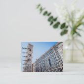 Florence Cathedral Visitenkarte (Stehend Vorderseite)