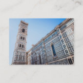 Florence Cathedral Visitenkarte (Rückseite)