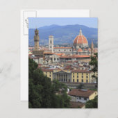 Florence Cityscape Postkarte (Vorne/Hinten)