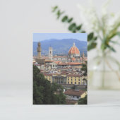 Florence Cityscape Postkarte (Stehend Vorderseite)