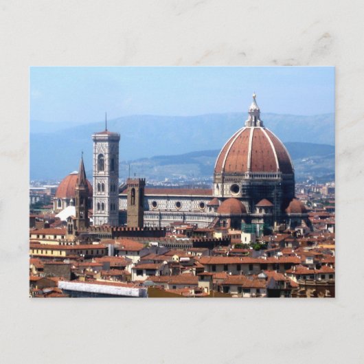 Florence Duomo Postcard Postkarte (Vorderseite)