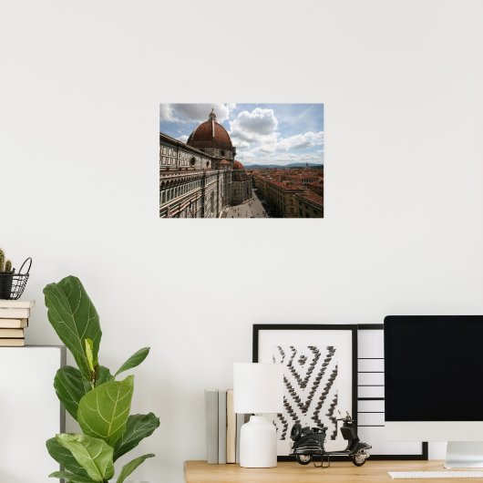 Florence duomo poster (Heimbüro)
