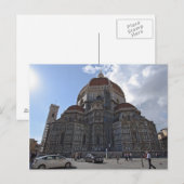 Florence Duomo Postkarte (Vorne/Hinten)