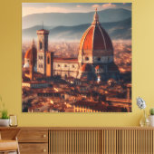 Florence Duomo Santa Maria del Fiore Italien Leinwanddruck (Insitu (Wohnzimmer))