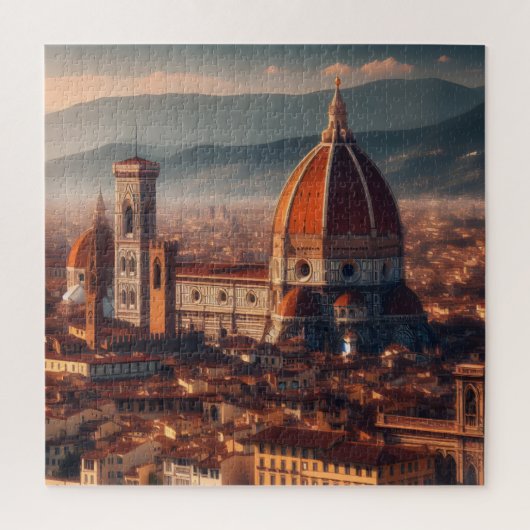 Florence Duomo Santa Maria del Fiore Italien Puzzle (Vertikal)