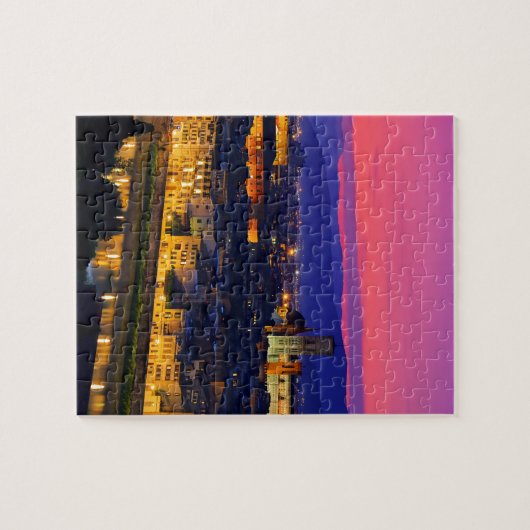 Florence evening puzzle (Horizontal)