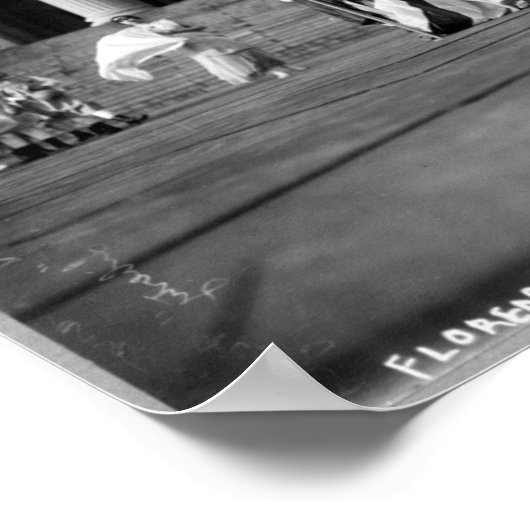 Florence F. Noyes als "Liberty" im Wahlkampfmagazi Poster (Ecke)