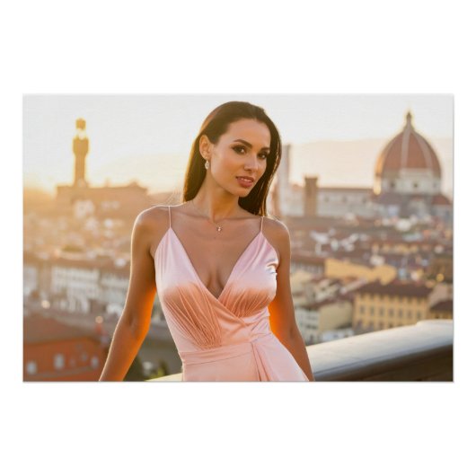 FLORENCE - FIRENZE  -  LOVE FROM ITALY POSTER (Vorderseite)