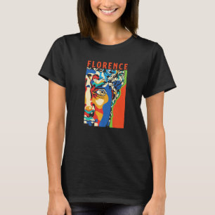 Florence Firenze Michelangelos David Sculpture Po T-Shirt