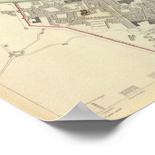 Florence Firenze Poster (Ecke)