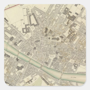 Florence Firenze Quadratischer Aufkleber