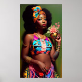 Florence Flower - Ken Gage Art Poster (Vorne)