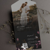 Florence Foto Hochzeitseinladung mit UAWG All In One Einladung