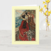 Florence Harrison Karte (Gelbe Blume)