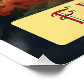 Florence heart of Tuscany Poster (Ecke)