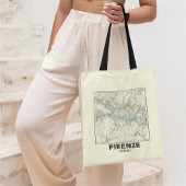 Florence, Italy City Map Tote Bag Tragetasche